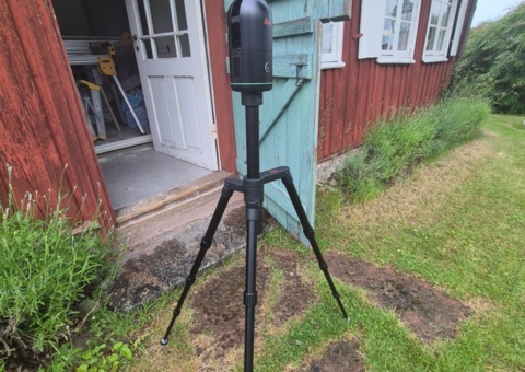 Laserscanner Leica BLK360 G2 3D med tillbehör – endast använd ett fåtal gånger