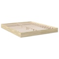 1541558-1 Sängram utan madrass sonoma-ek 160x200 cm mdf trä