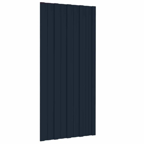 1541580-1 Takpanel 12 pcs Antracit 100 x 45 cm Galvaniserat stål