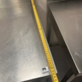 1539898-8 Rostfria arbetsbänkar 2 st och en vägghylla - Maxima / GGM Gastro / Royal