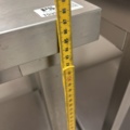 1539898-9 Rostfria arbetsbänkar 2 st och en vägghylla - Maxima / GGM Gastro / Royal