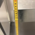 1539898-11 Rostfria arbetsbänkar 2 st och en vägghylla - Maxima / GGM Gastro / Royal