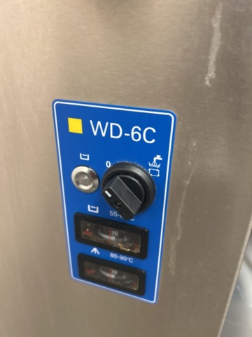 1539915-3 Diskmaskin med diskbackar och rostfri bänk - Wexiödisk WD-6C -2021