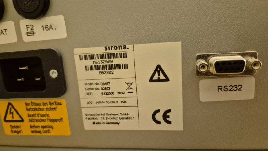 1373515-46 Cerec-utrustning - Sirona CEREC AC / MC XL med ugn Ivoclar Programat EP 5000 -2010
