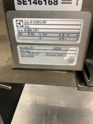 1473422-8 Varmluftsugn - Electrolux  AR19   LE  CHEF
