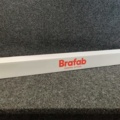 1541798-6 Parasoll Brafab Shanghai Röd 270 cm