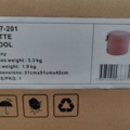1541772-3 Stool/Footrest Brafab Cone 50 cm