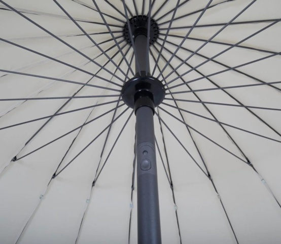 1541778-4 Parasol Brafab Shanghai Beige 270 cm