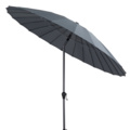 1541789-2 Parasol Brafab Shanghai Anthracite/Anthracite 270 cm