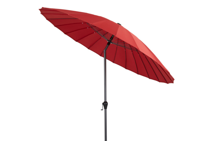 1541798-3 Parasoll Brafab Shanghai Röd 270 cm