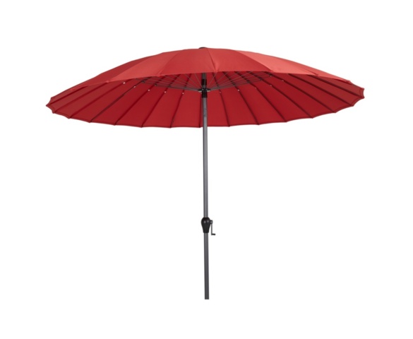1541800-1 Parasol Brafab Shanghai Red 270 cm