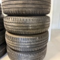 1140959-2 Sommardäck på aluminiumfägar till husbil, Michelin 225/75 R 16 CP