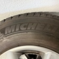 1140959-5 Sommardäck på aluminiumfägar till husbil, Michelin 225/75 R 16 CP