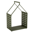 1541832-1 Firewood basket Brafab Belfort Green
