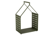 1541832 Firewood basket Brafab Belfort Green