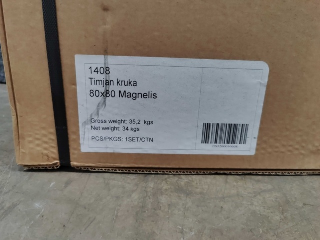1541852-3 2 Pots Brafab Thyme Magnelis 80x80x40 cm
