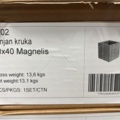 1541973-7 1 pc Pot Brafab Thyme Magnelis 40x40x40 cm