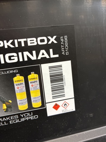 1541992-4 Mappgaskit i box Rimac
