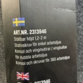 1542015-8 Stativ arbetsbelysning Award Tripod 2m