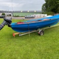 1475290-2 Motorbåt med trailer och utombordsmotor - Evinrude 9.9