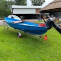 1475290-3 Motorbåt med trailer och utombordsmotor - Evinrude 9.9