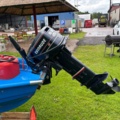 1475290-8 Motorbåt med trailer och utombordsmotor - Evinrude 9.9