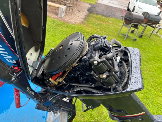 1475290-14 Motorbåt med trailer och utombordsmotor - Evinrude 9.9