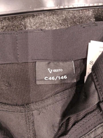 1542085-5 Work trousers Gesto G500, Size C46/146