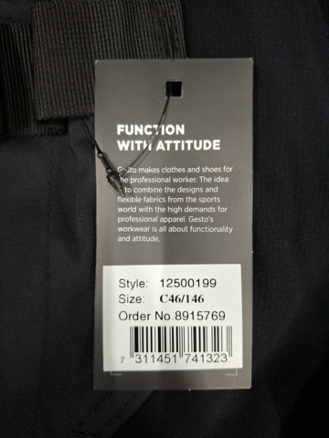 1542085-6 Work trousers Gesto G500, Size C46/146