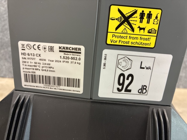 1542343-21 High-pressure washer Kärcher HD 6/13 CX