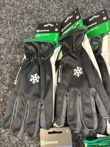 1542350-6 14 pcs Work gloves Balance & Tegera, Size 9