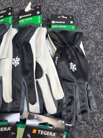 1542350-10 14 pcs Work gloves Balance & Tegera, Size 9