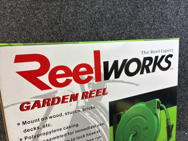 1542367-3 Wall-mounted hose reel Reelworks Garden Reel