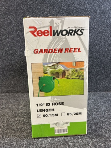 1542367-6 Wall-mounted hose reel Reelworks Garden Reel