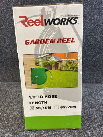 1542367-10 Wall-mounted hose reel Reelworks Garden Reel