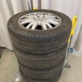 1511315-2 Summer tires on 17" aluminum rims - Continental & Mercedes Benz