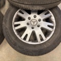 1511315-10 Summer tires on 17" aluminum rims - Continental & Mercedes Benz