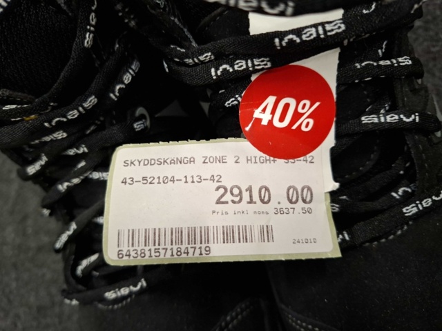 1542166-3 Safety boot Sievi Zone 2 High+, Size 42