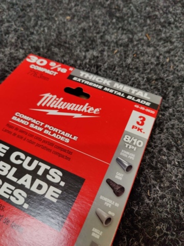 1542386-3 5 st Bandsågblad Milwaukee 776,3 mm