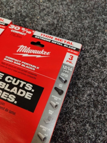 1542386-6 5 st Bandsågblad Milwaukee 776,3 mm