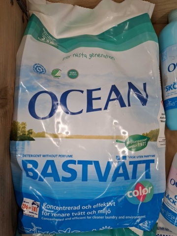 1542183-4 Parti med rengörings- och tvättprodukter, Ocean