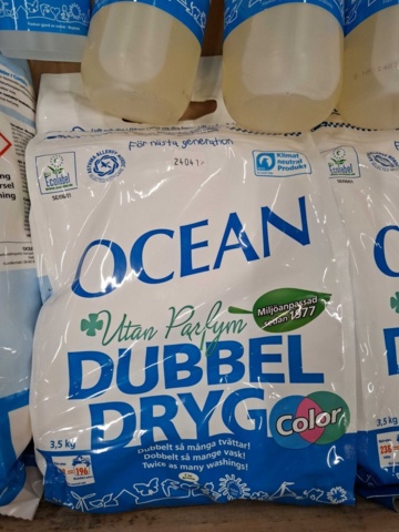 1542183-5 Parti med rengörings- och tvättprodukter, Ocean