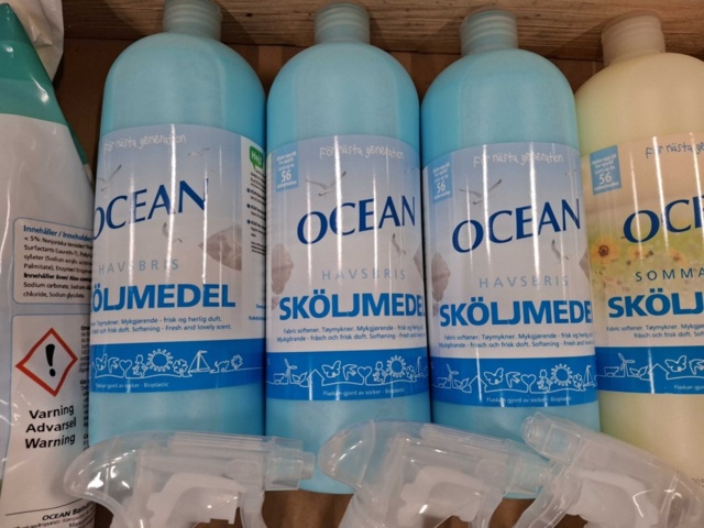 1542183-7 Parti med rengörings- och tvättprodukter, Ocean