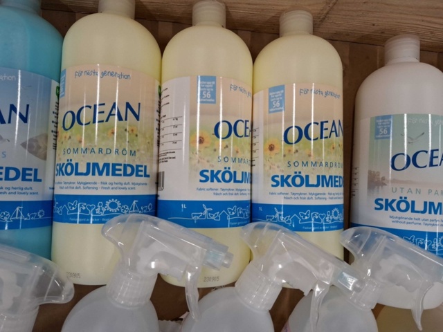 1542183-9 Parti med rengörings- och tvättprodukter, Ocean