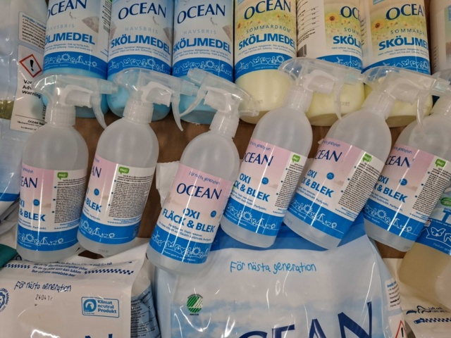 1542183-11 Parti med rengörings- och tvättprodukter, Ocean