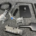 1540574-7 Sanitary Ware ceiling shower set - Black