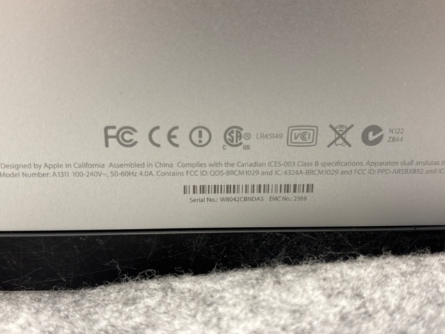 1482569-6 Mac-dator, kassaskåp, skrivare och gamingstol - Apple, Profsafe, Brother, Biltema