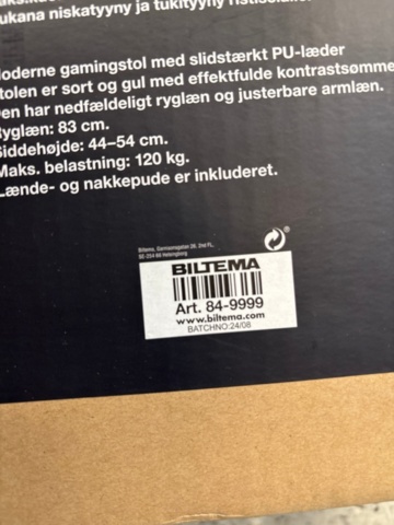 1482569-14 Mac-dator, kassaskåp, skrivare och gamingstol - Apple, Profsafe, Brother, Biltema