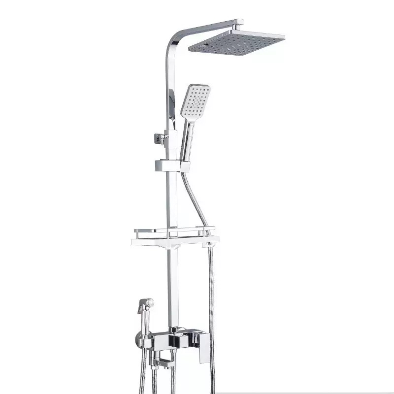 1540624-2 Takduschset Sanitary Ware - Silver