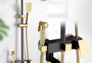 1540655 Takduschset Sanitary Ware - Gold